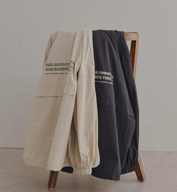  「【F&B】撥水リサイクルナイロンアノラックパーカー」|テーラードジャケット|