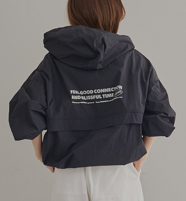  「【F&B】撥水リサイクルナイロンアノラックパーカー」|テーラードジャケット|