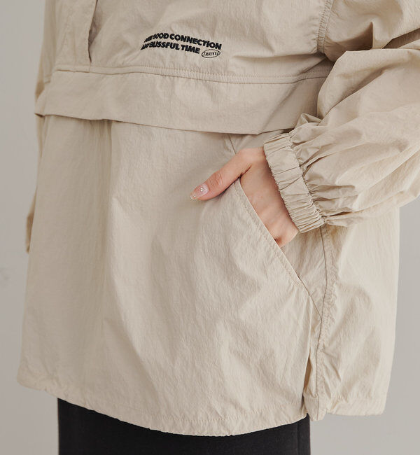  「【F&B】撥水リサイクルナイロンアノラックパーカー」|テーラードジャケット|