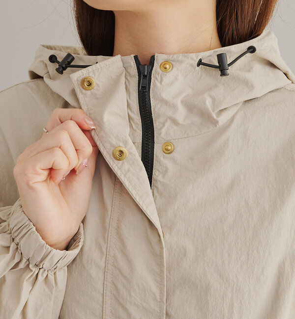  「【F&B】撥水リサイクルナイロンアノラックパーカー」|テーラードジャケット|