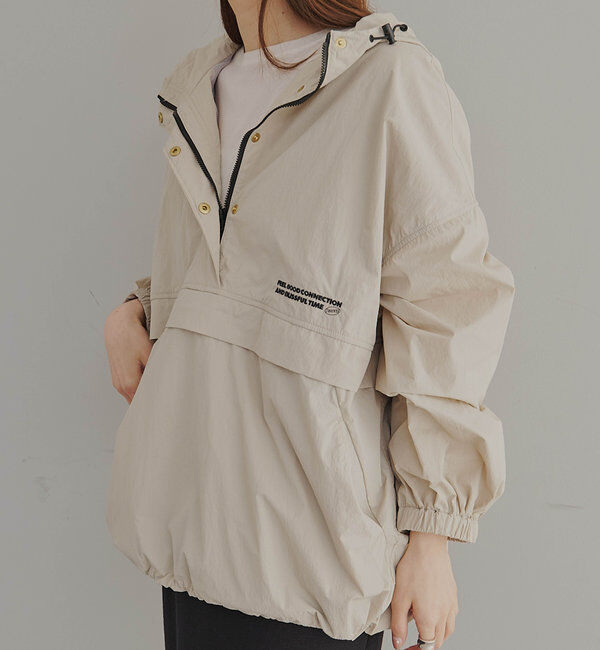  「【F&B】撥水リサイクルナイロンアノラックパーカー」|テーラードジャケット|