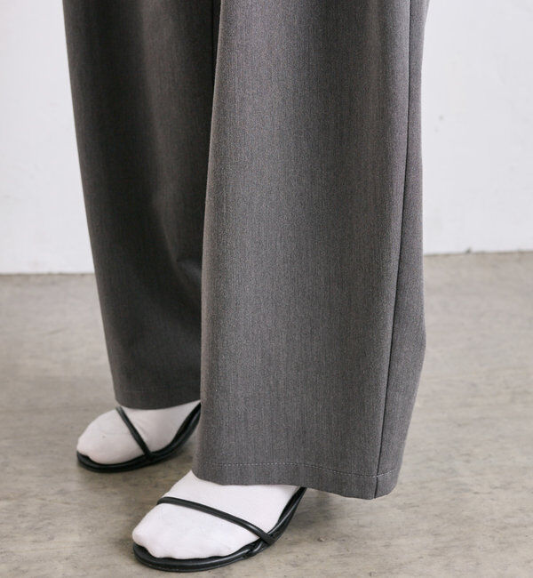  「【リバイバル/WEB限定】ツータックスラックスパンツ」|スラックス|