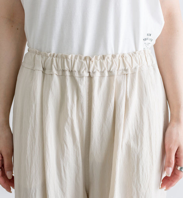  「【リバイバル】レーヨンナイロンウエストゴムイージーパンツ」|その他|