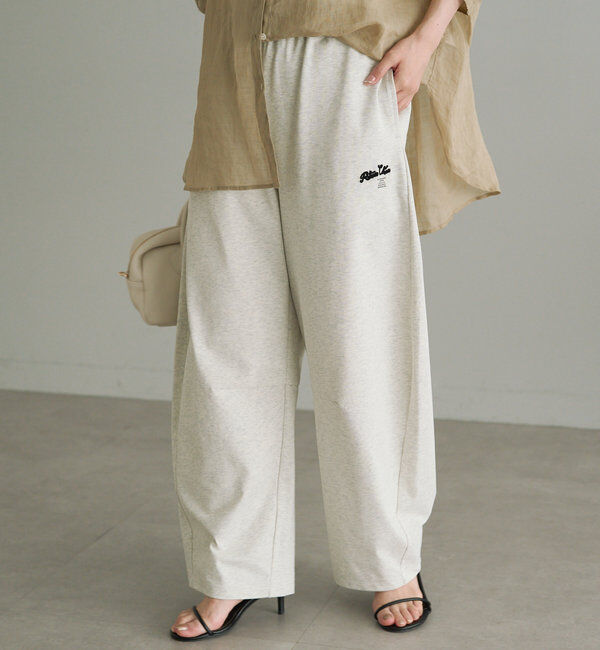  「【接触冷感+抗菌】カーブシルエットカットソーパンツ」|その他|オートミール