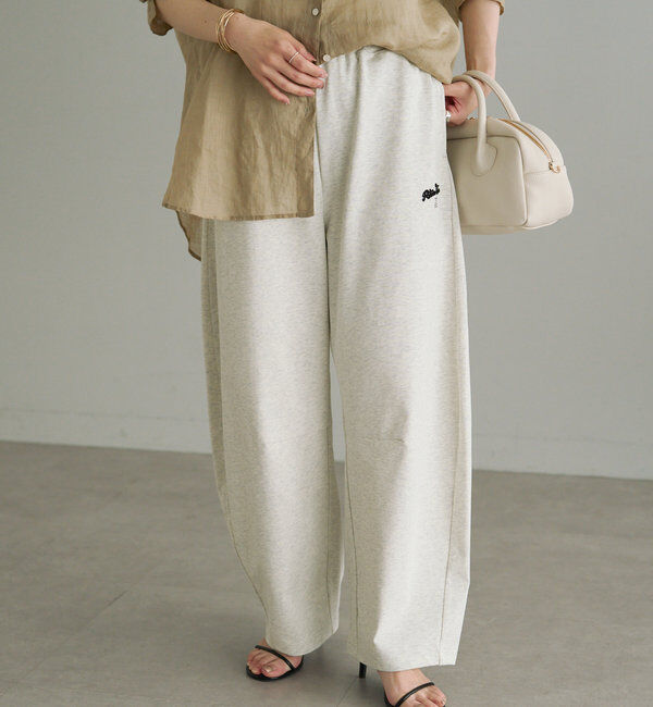  「【接触冷感+抗菌】カーブシルエットカットソーパンツ」|その他|