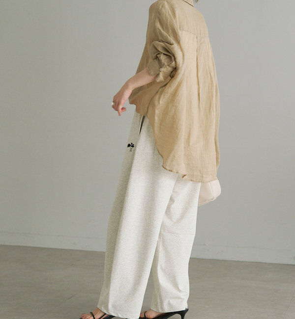  「【接触冷感+抗菌】カーブシルエットカットソーパンツ」|その他|