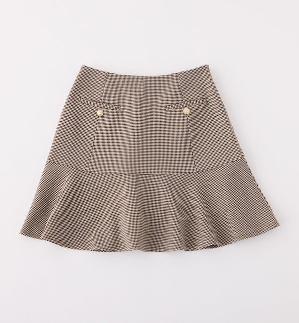  「ローウェストフレアミニスカート」|スカート|