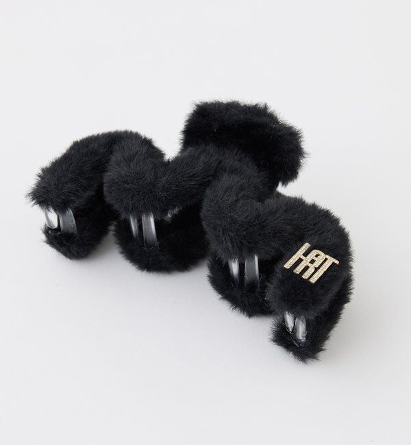  「【Latini】ロゴ付きフェイクファークリップ」|その他|