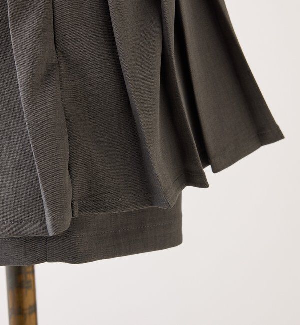  「金ボタンプリーツスカート」|スカート|