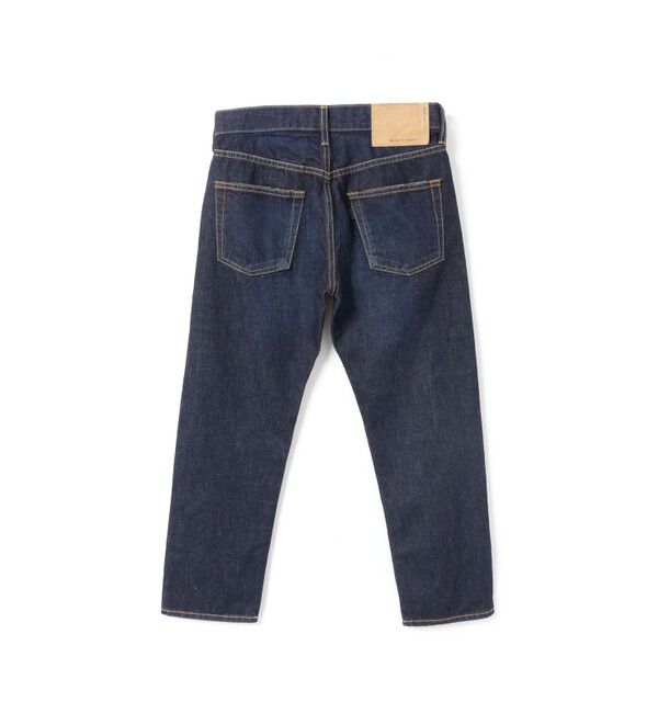 mizuiro ind「mizuiro ind ダメージ4/5分丈デニム」|デニム|