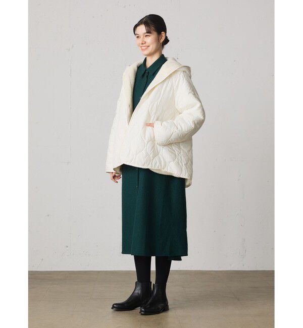 MidiUmi「MidiUmi キルティングリバーシブルフード付きコート」|その他|