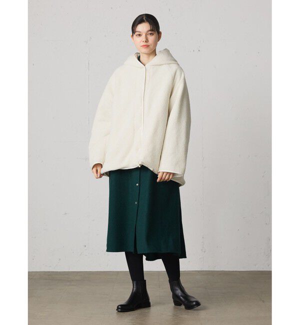 MidiUmi「MidiUmi キルティングリバーシブルフード付きコート」|その他|