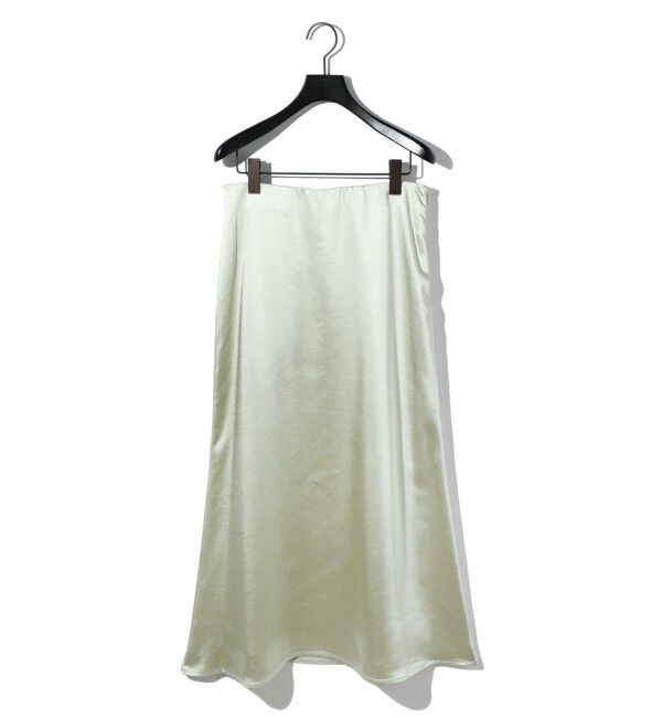 MIDIUMISOLID「MIDIUMISOLID for Ladies サテンマーメイドスカート（SOPHISTICATE)」|スカート|