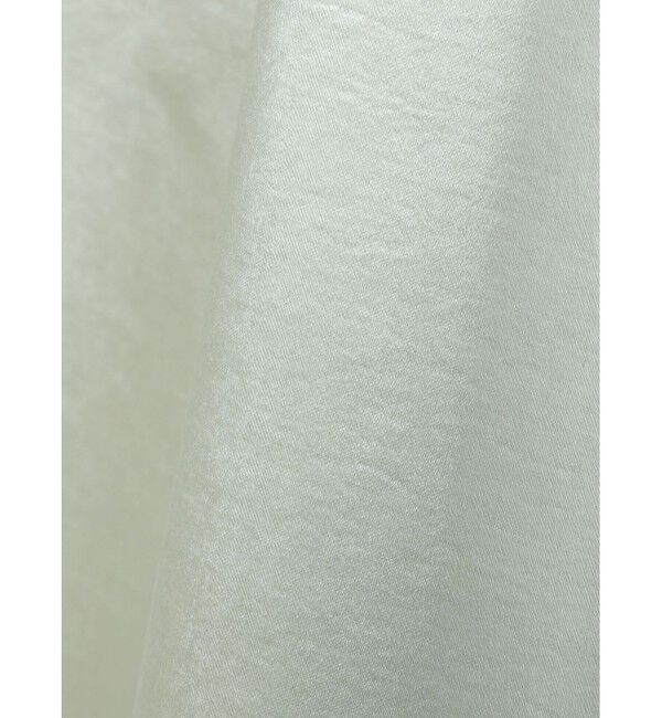 MIDIUMISOLID「MIDIUMISOLID for Ladies サテンマーメイドスカート（SOPHISTICATE)」|スカート|