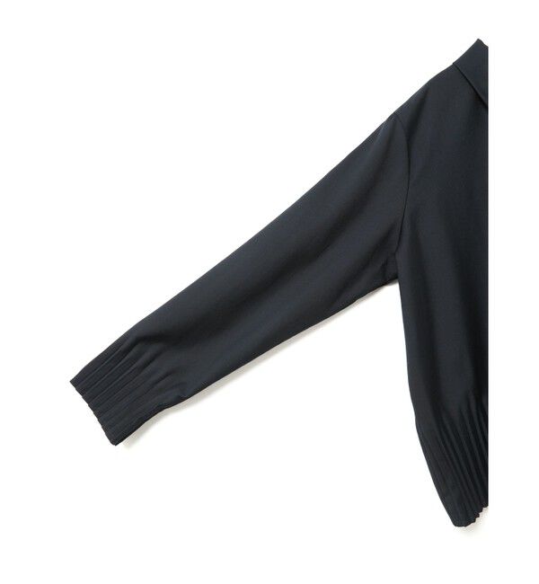 mizuiro ind「mizuiro ind プリーツヘムシャツ」|シャツ・ブラウス|