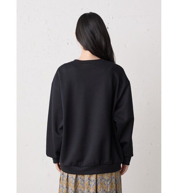 MidiUmi「MidiUmi スムースダブルニットスウェットプルオーバー」|Tシャツ・カットソー|