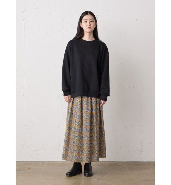 MidiUmi「MidiUmi スムースダブルニットスウェットプルオーバー」|Tシャツ・カットソー|