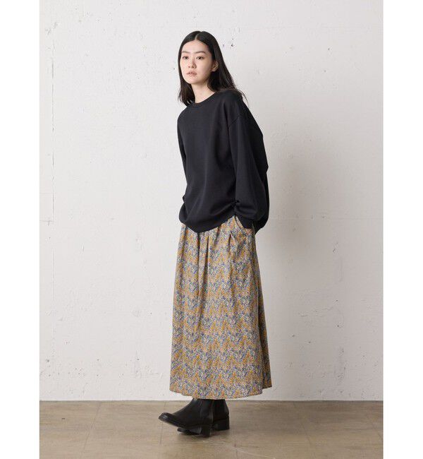 MidiUmi「MidiUmi スムースダブルニットスウェットプルオーバー」|Tシャツ・カットソー|