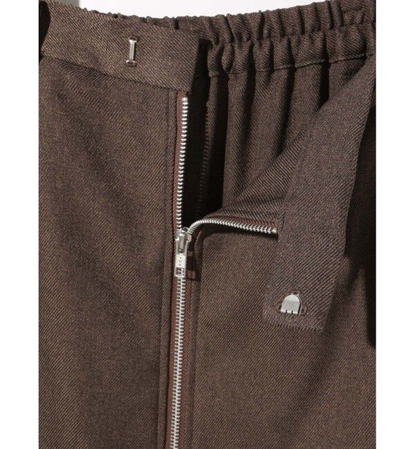 MIDIUMISOLID「MIDIUMISOLID for Ladies フロントジップスカート」|スカート|