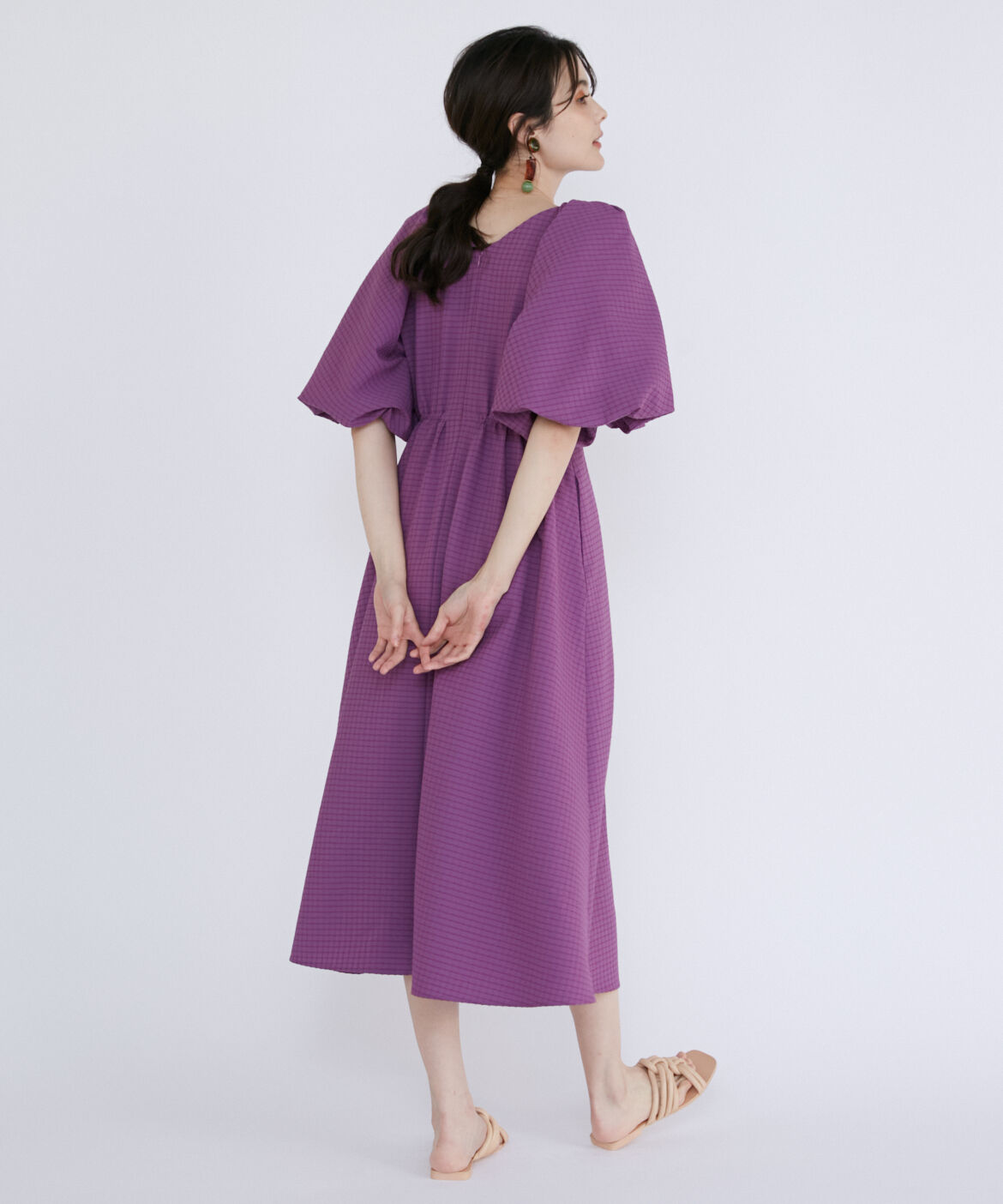 Maglie le cassetto「バルーンスリーブワンピース」|ワンピース|