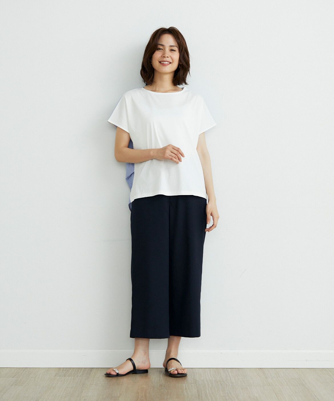 7-IDconcept.「サイドタックドッキングカットソー《SUPER COOL TOUCH COTTON》」|Tシャツ・カットソー|