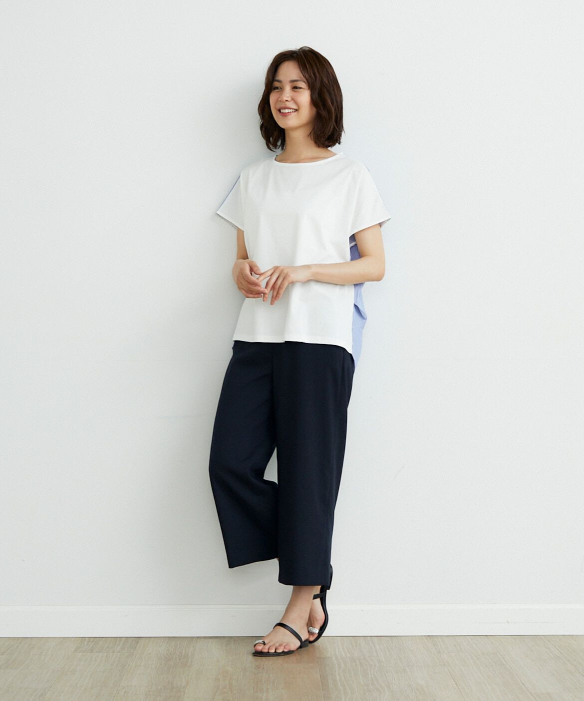 7-IDconcept.「サイドタックドッキングカットソー《SUPER COOL TOUCH COTTON》」|Tシャツ・カットソー|