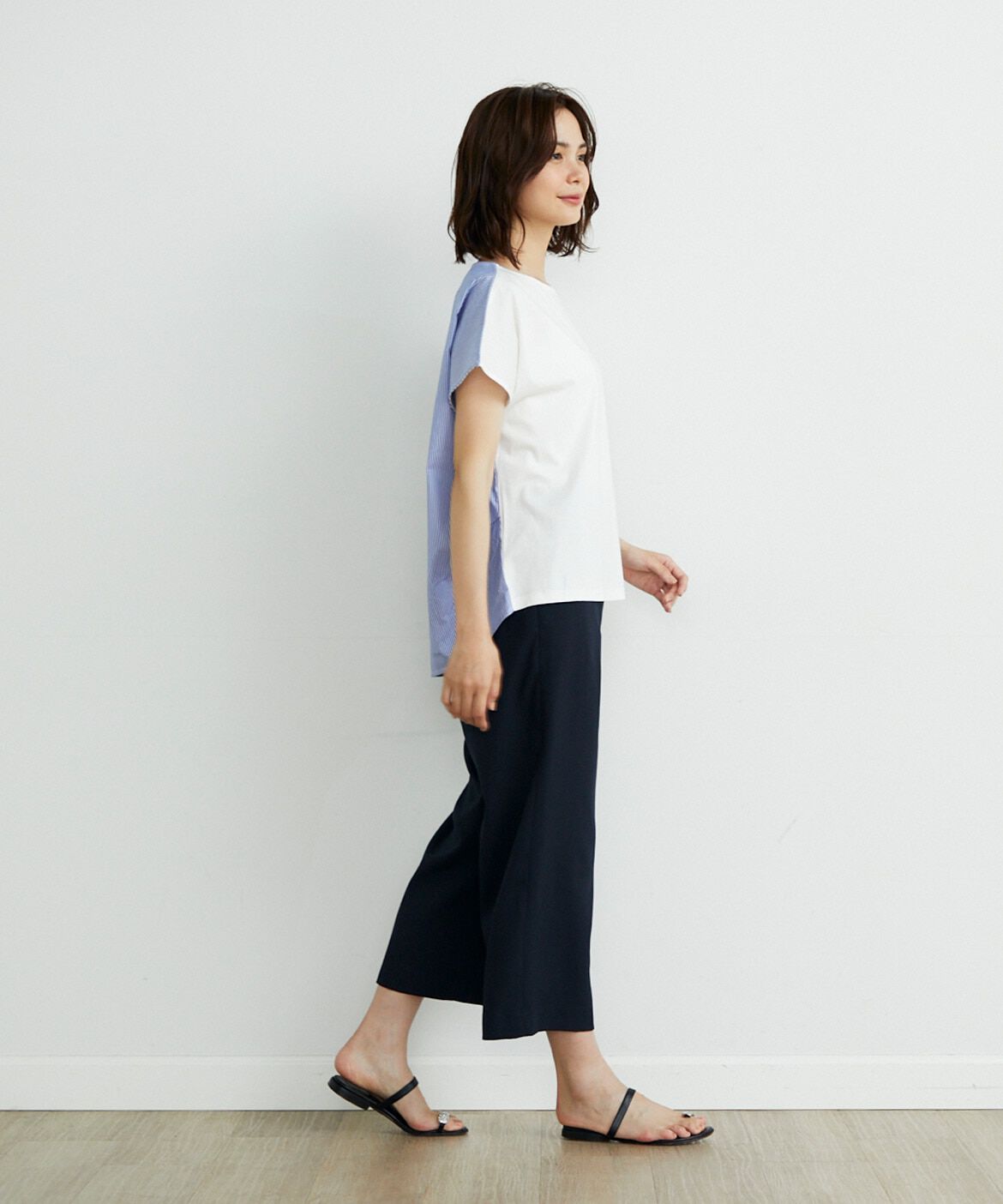 7-IDconcept.「サイドタックドッキングカットソー《SUPER COOL TOUCH COTTON》」|Tシャツ・カットソー|