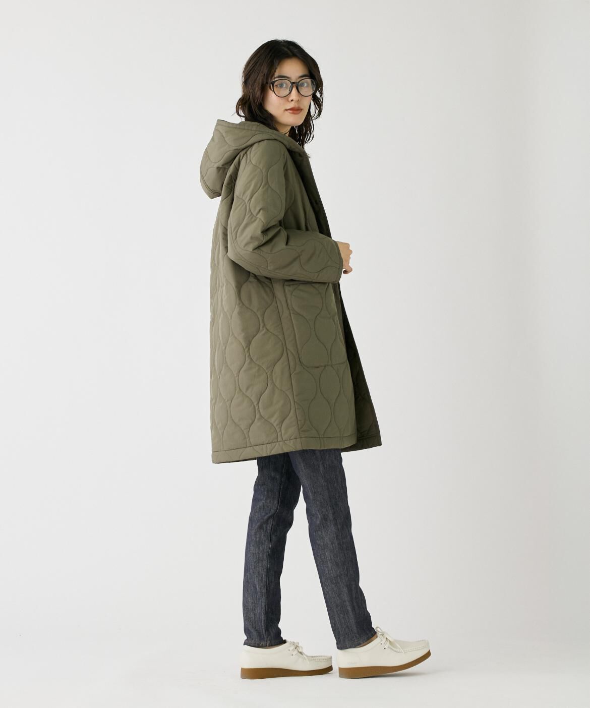 I.T.'S international「フード付きキルティングコート《LIMONTA EAST》」|その他|