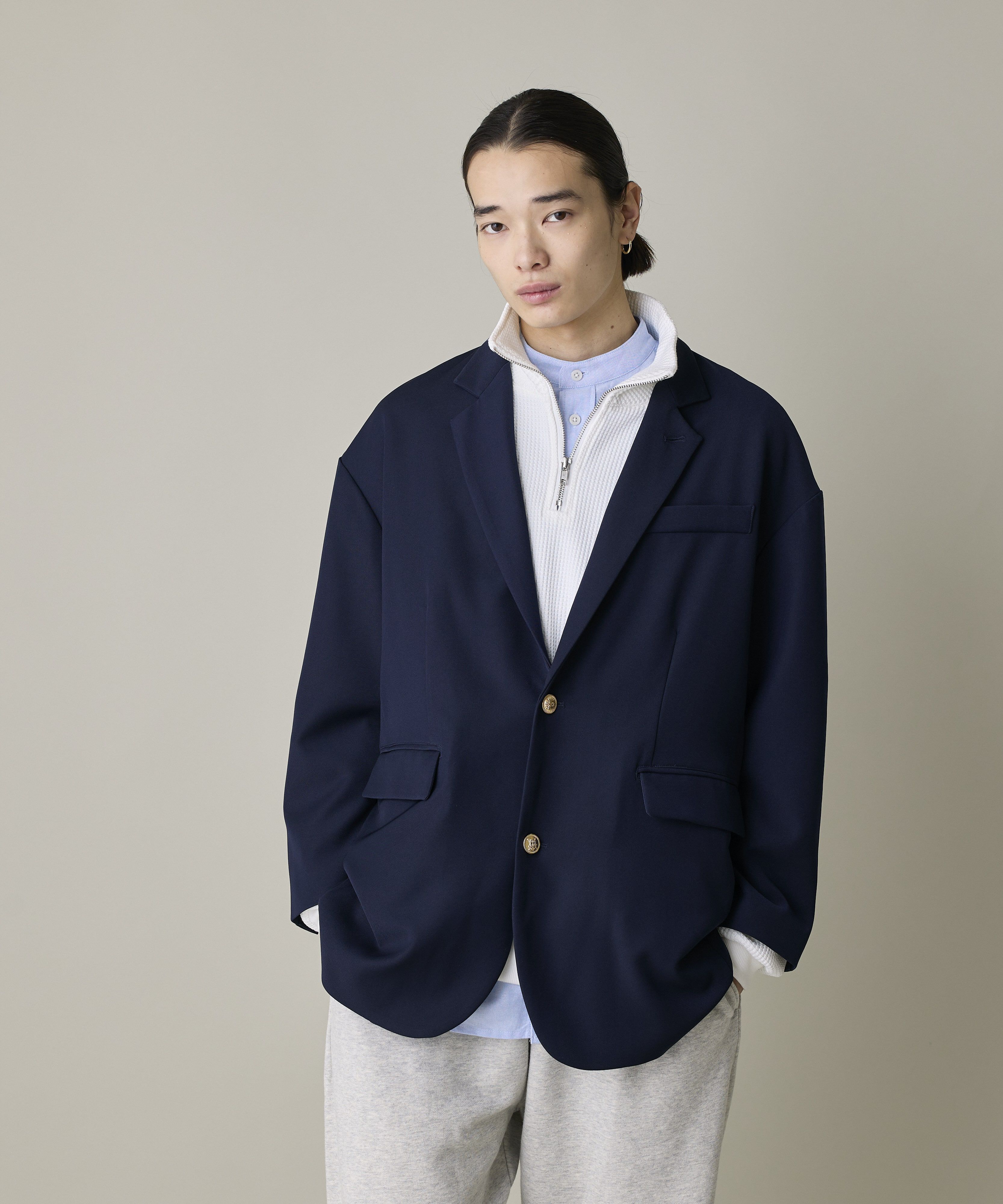 I.T.'S international「《ユニセックス》オーバーサイズブレザー」|テーラードジャケット|