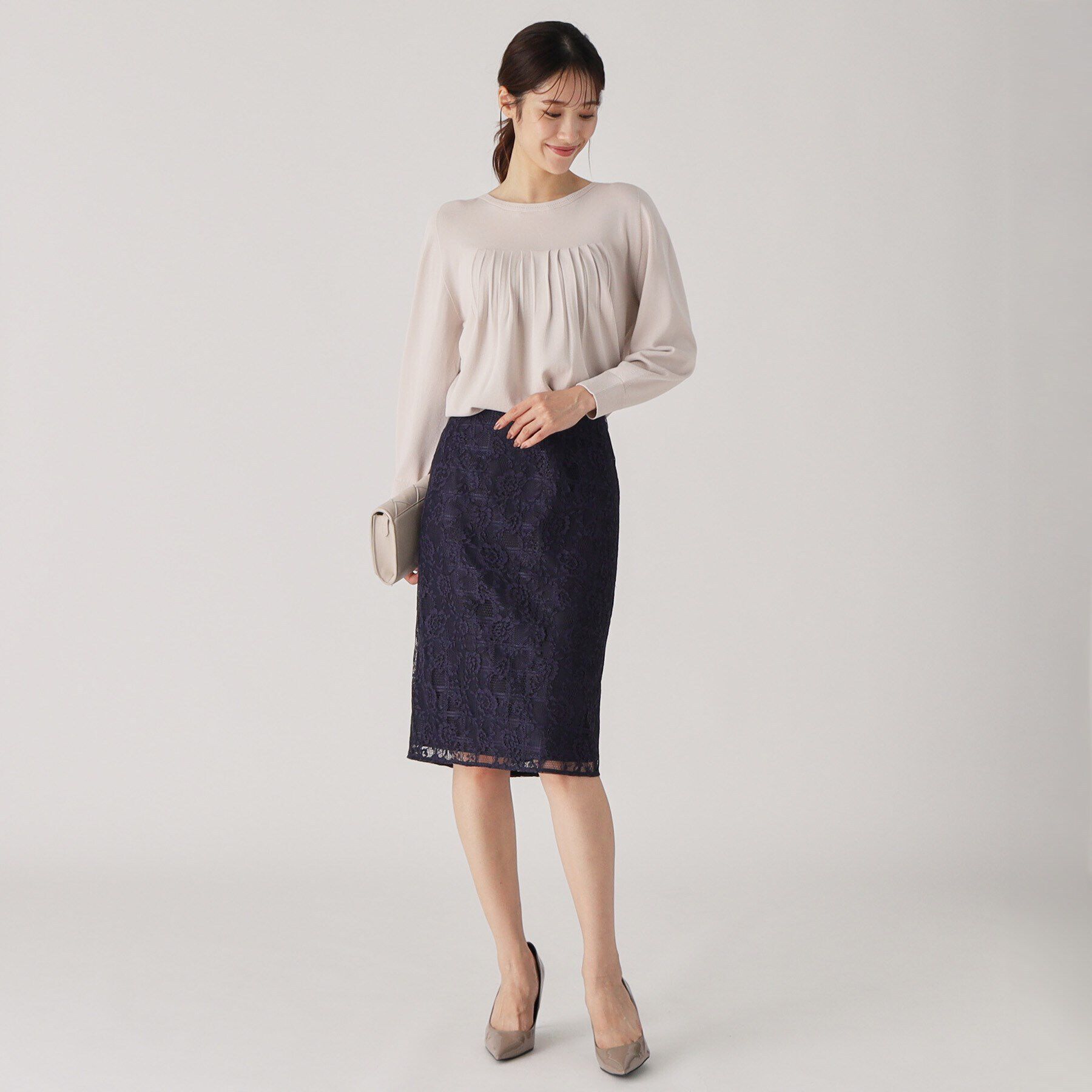 COUP DE CHANCE「【洗える／日本製／ホールガーメント（R）】ニットトップス」|ニット・セーター|