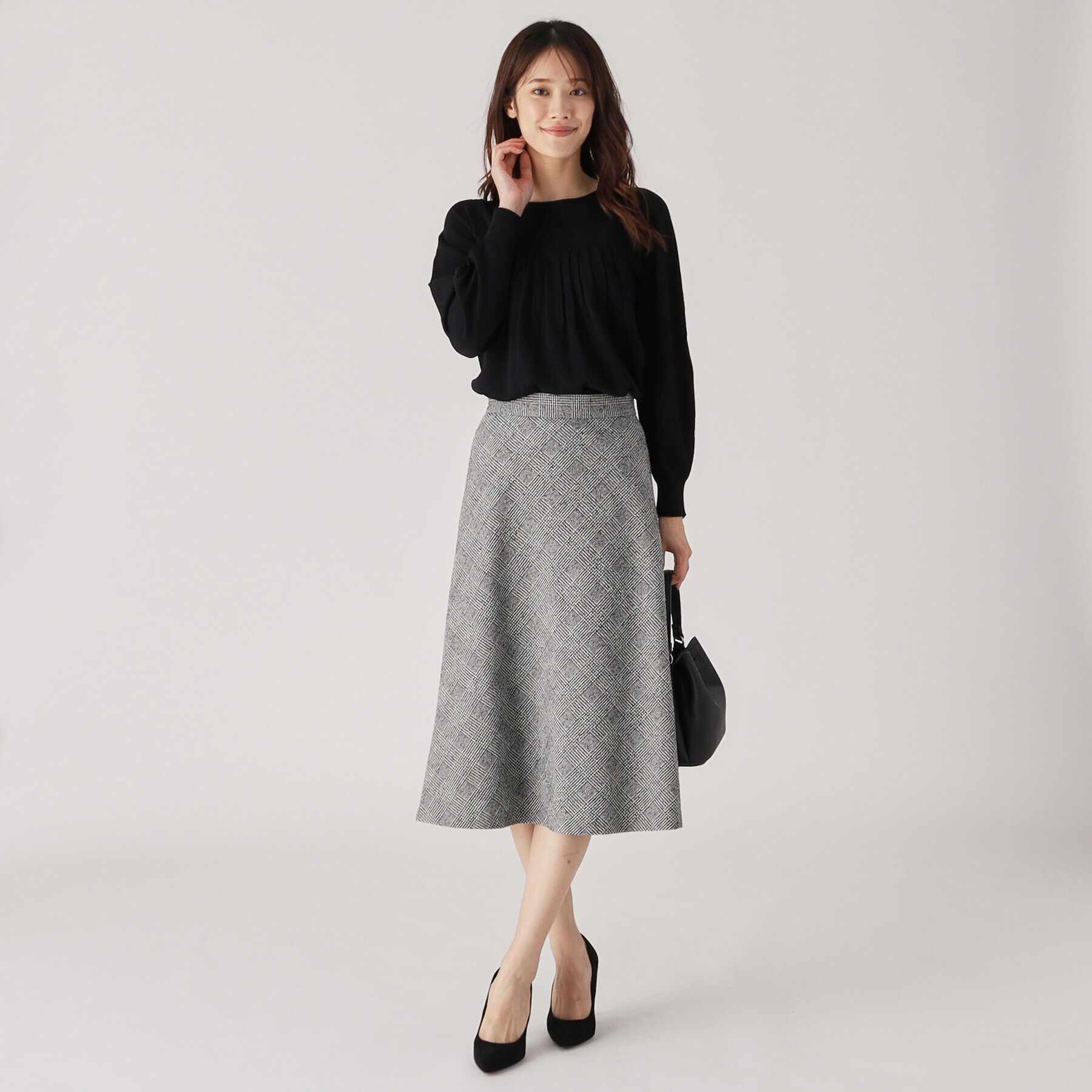 COUP DE CHANCE「【洗える／日本製／ホールガーメント（R）】ニットトップス」|ニット・セーター|