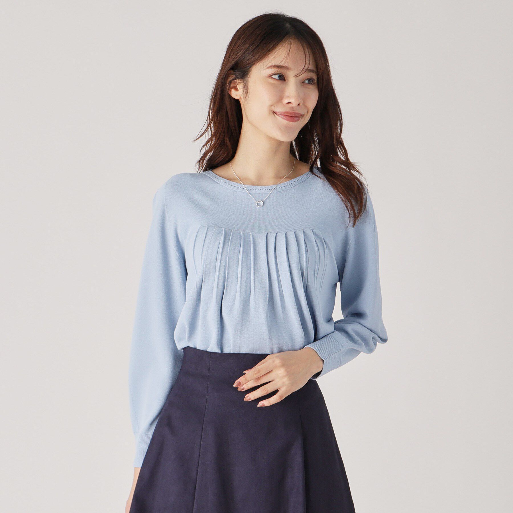 COUP DE CHANCE「【洗える／日本製／ホールガーメント（R）】ニットトップス」|ニット・セーター|