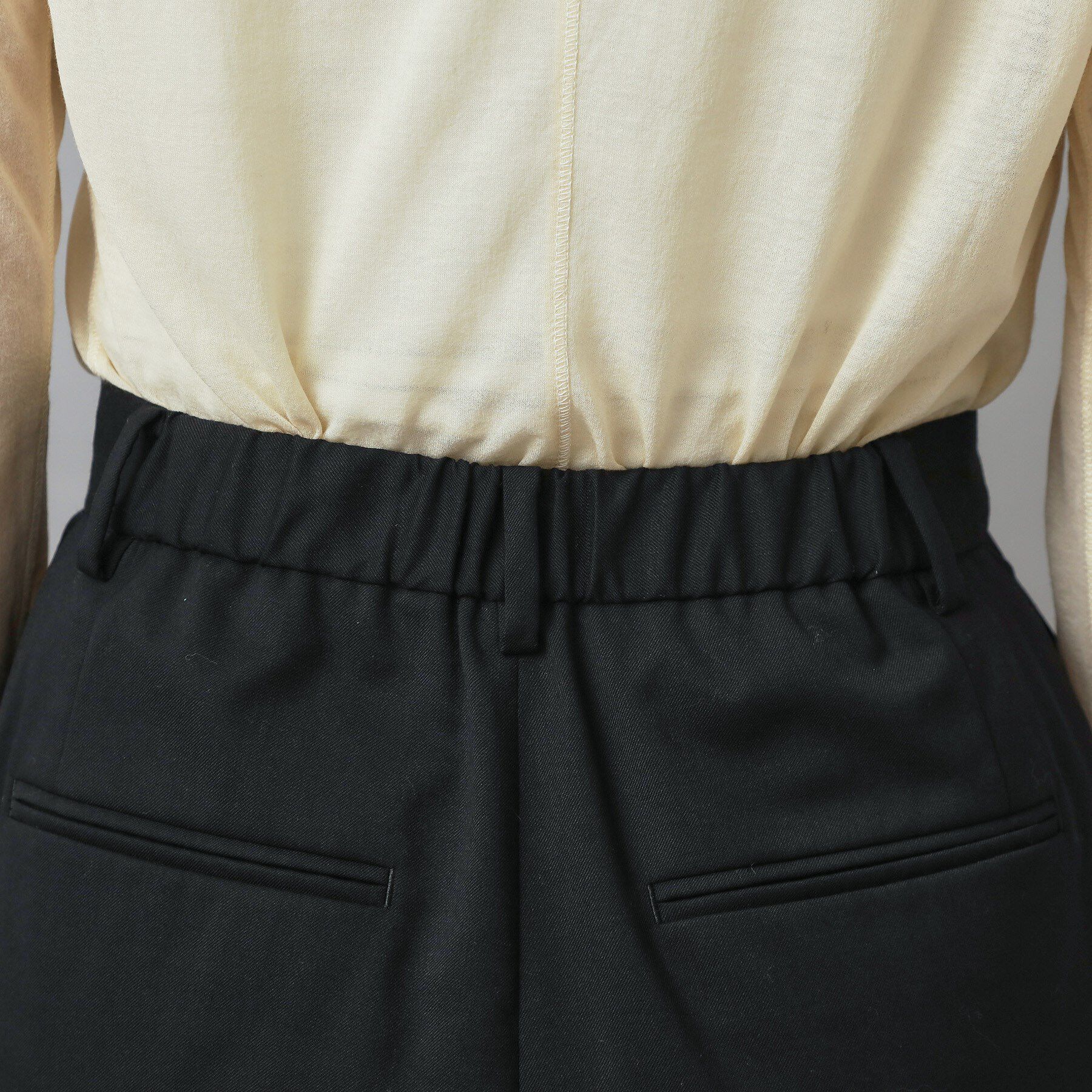 DRESSTERIOR「ブラックSETUPワイドパンツ」|その他|