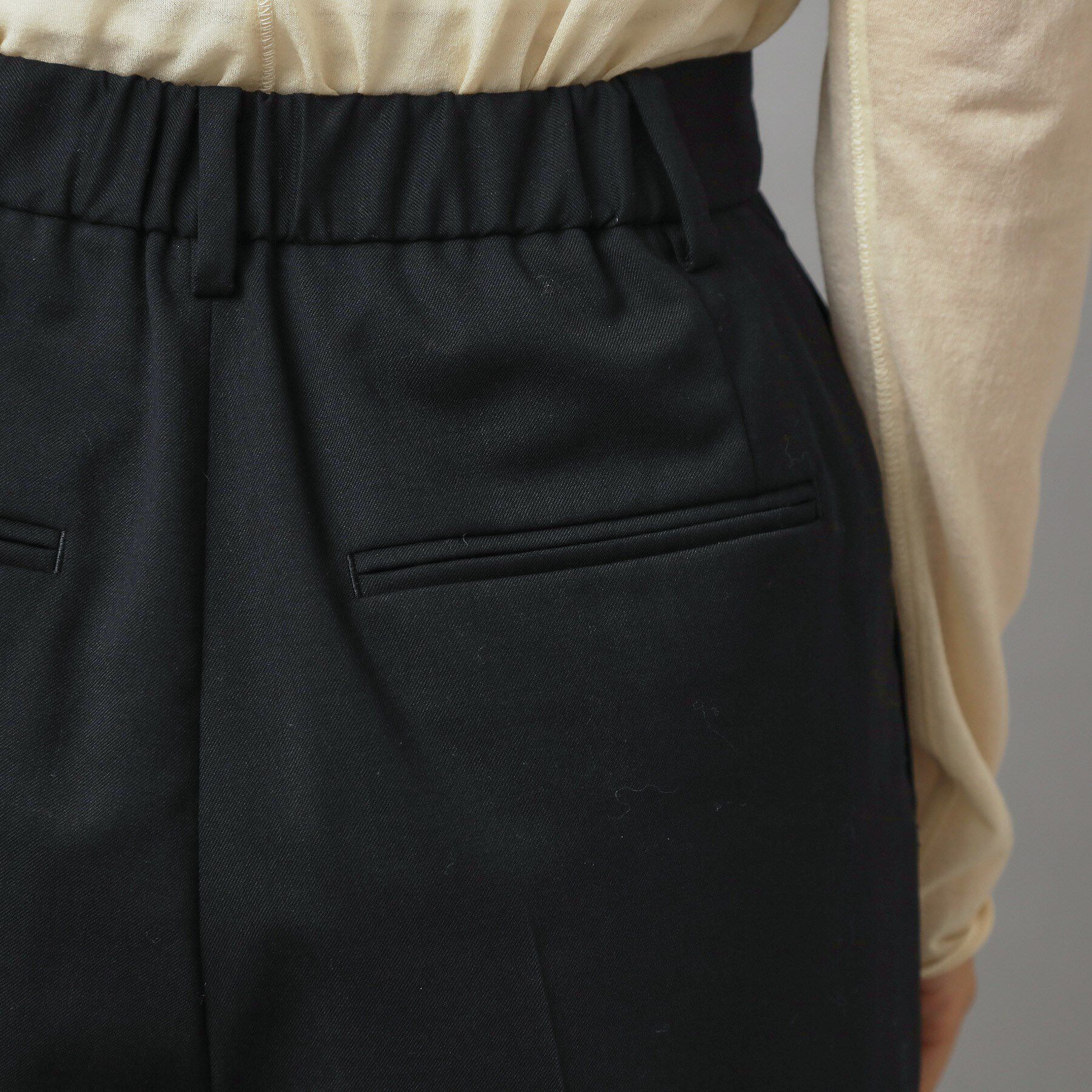 DRESSTERIOR「ブラックSETUPワイドパンツ」|その他|