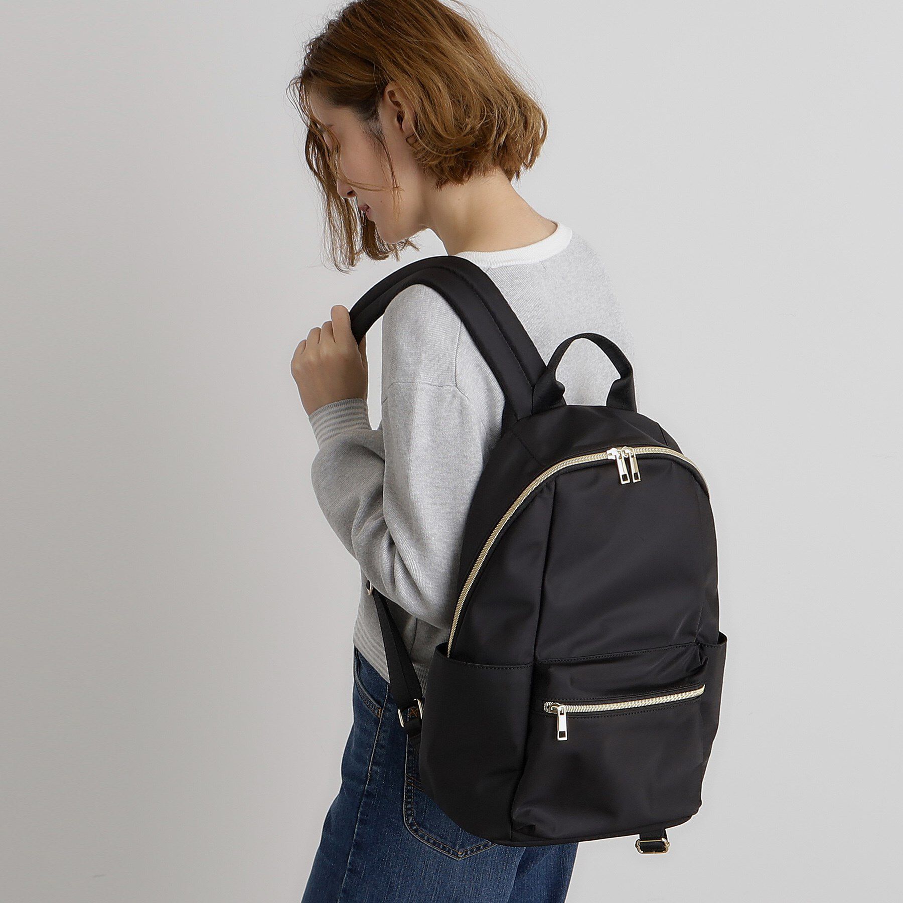 grove「【雑誌掲載/インスタ企画】人間工学撥水多機能リュック」|リュック|