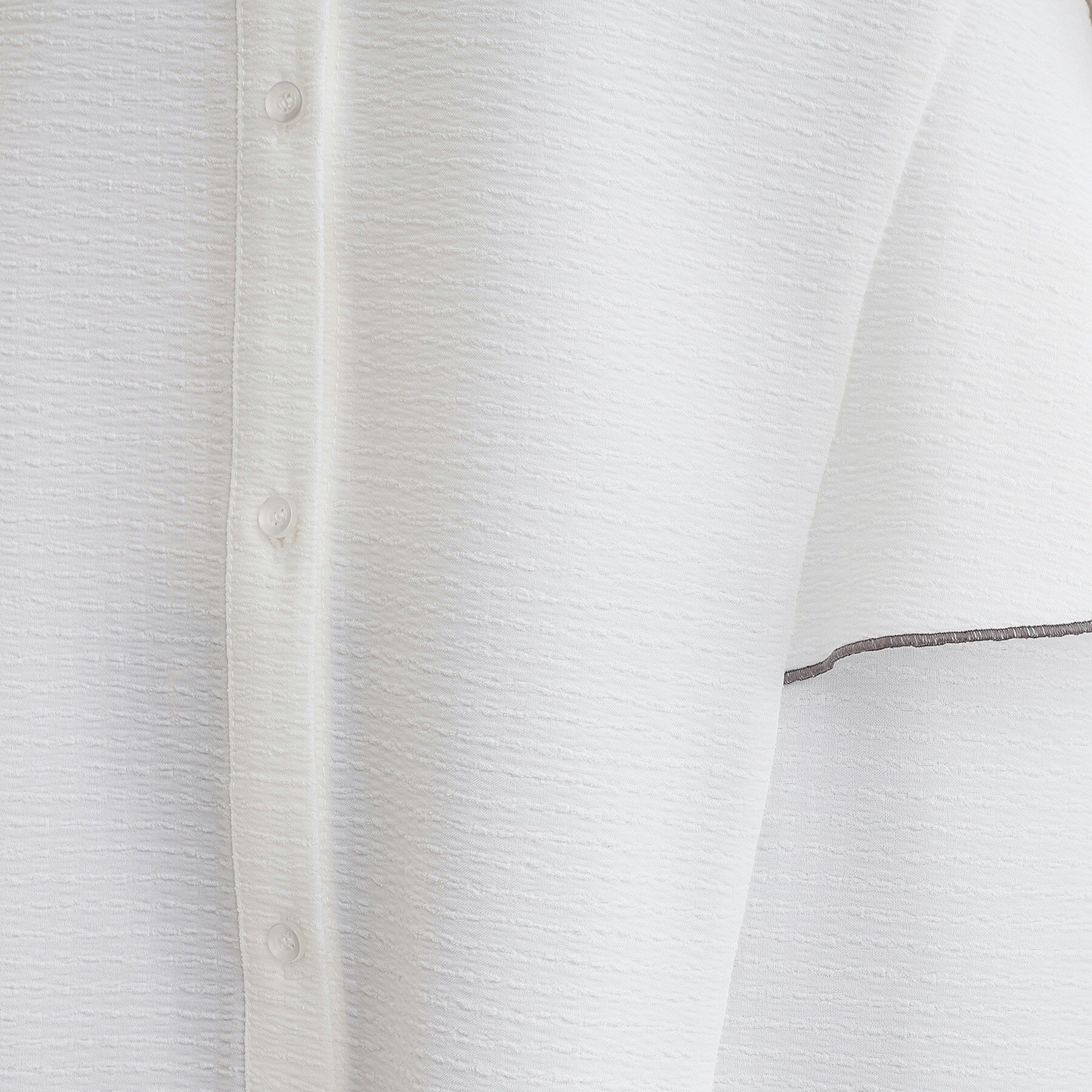 grove「【360&deg;抜かりない】ストライプアソートバックフレアブラウス」|シャツ・ブラウス|