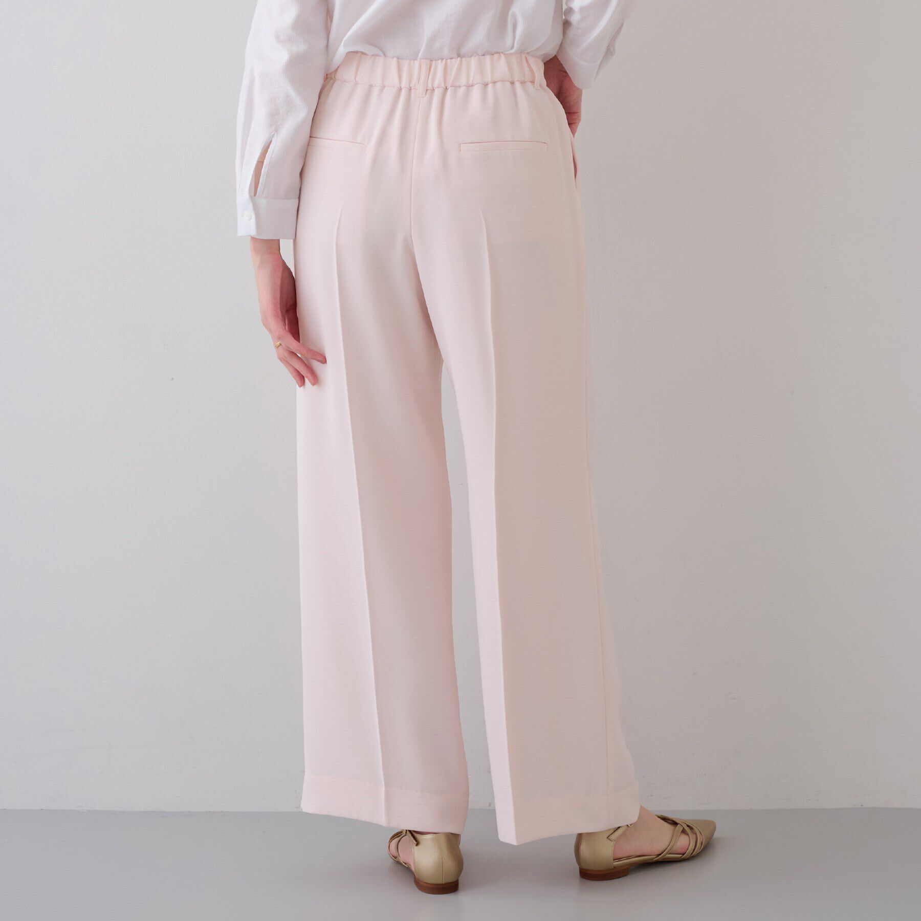 INDIVI「【着る日傘/遮熱/UVケア】ワイドパンツ」|スーツ|