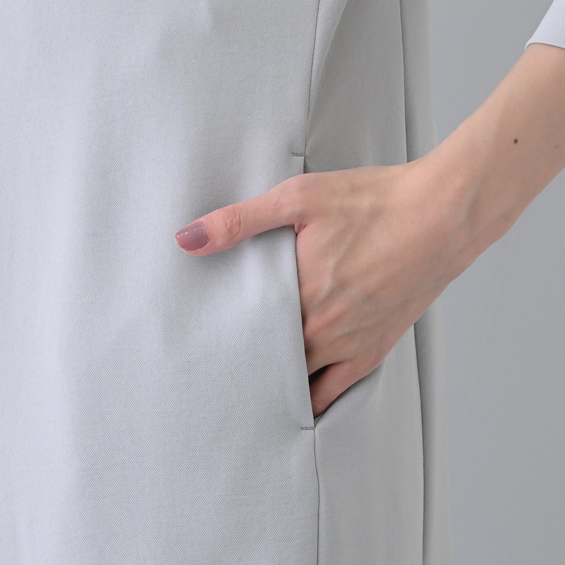 INDIVI「【着る日傘/遮熱/UVケア】ロングジレジャケット」|ベスト・ジレ|