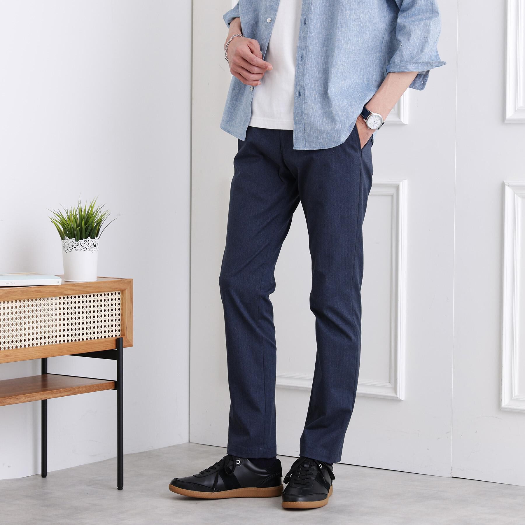 TAKEO KIKUCHI「【全7サイズ&times;8色展開！】トップマルチヘリンボン パンツ」|その他|