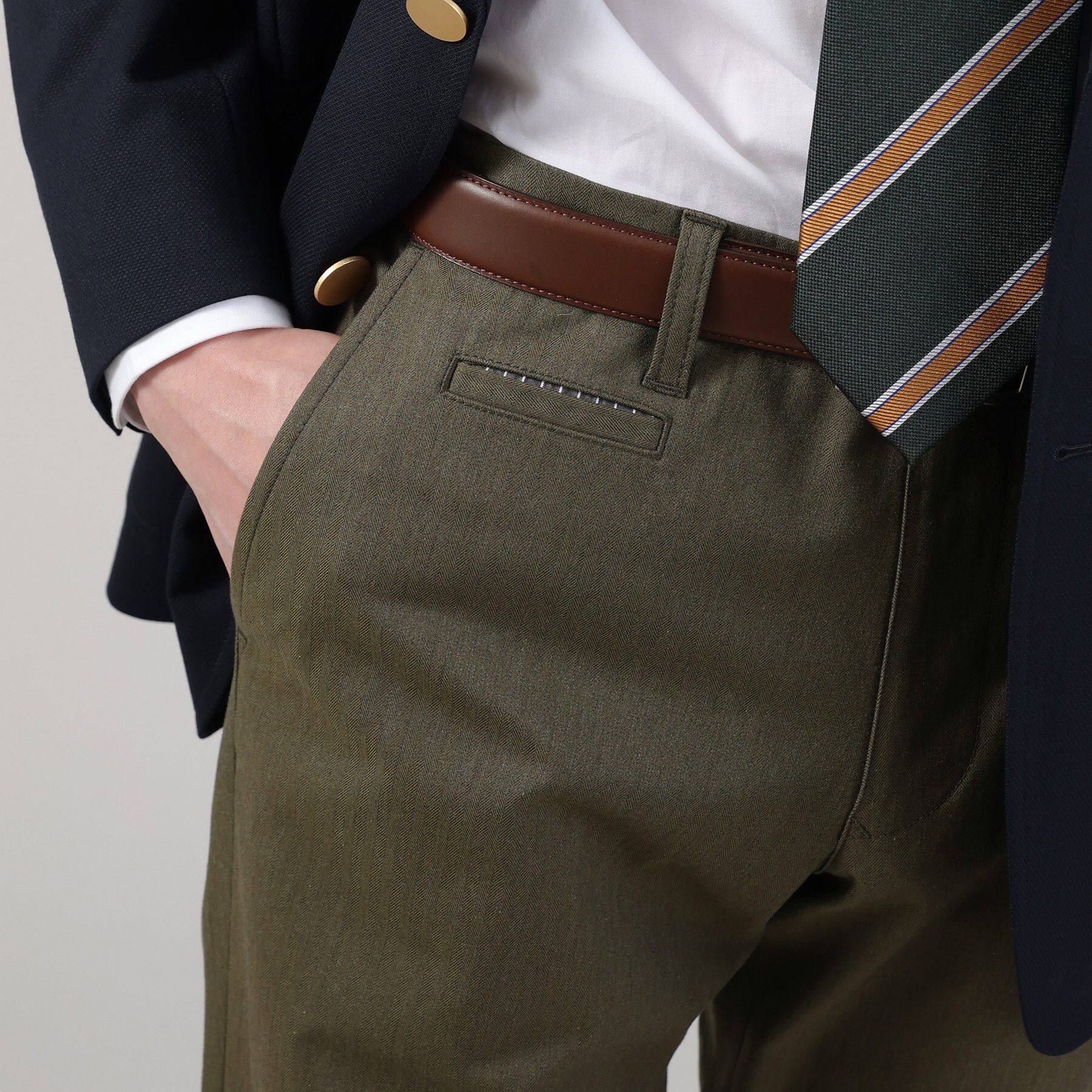 TAKEO KIKUCHI「【全7サイズ&times;8色展開！】トップマルチヘリンボン パンツ」|その他|