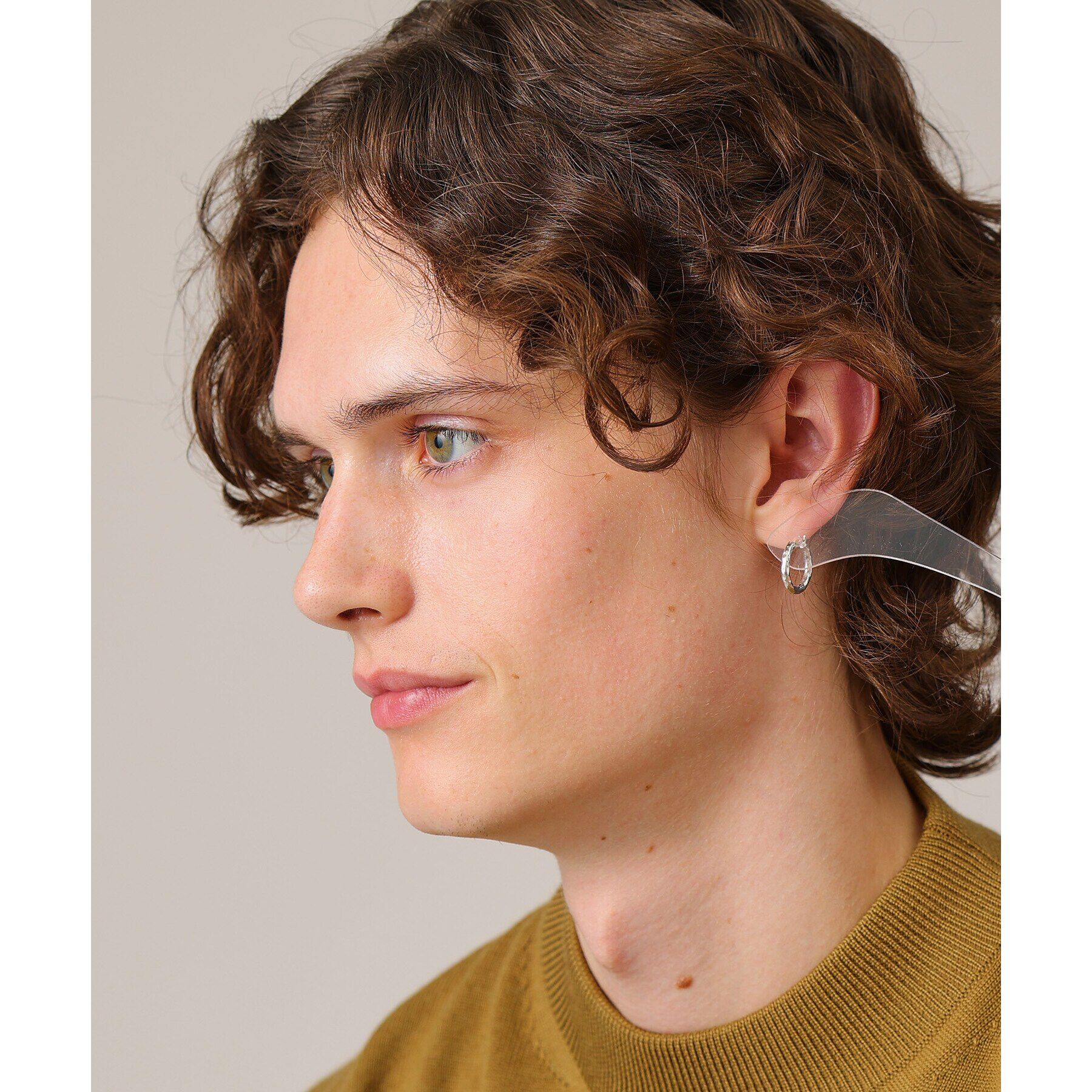 TAKEO KIKUCHI「【MADE IN JAPAN】サークルフープシルバーピアス」|ピアス|