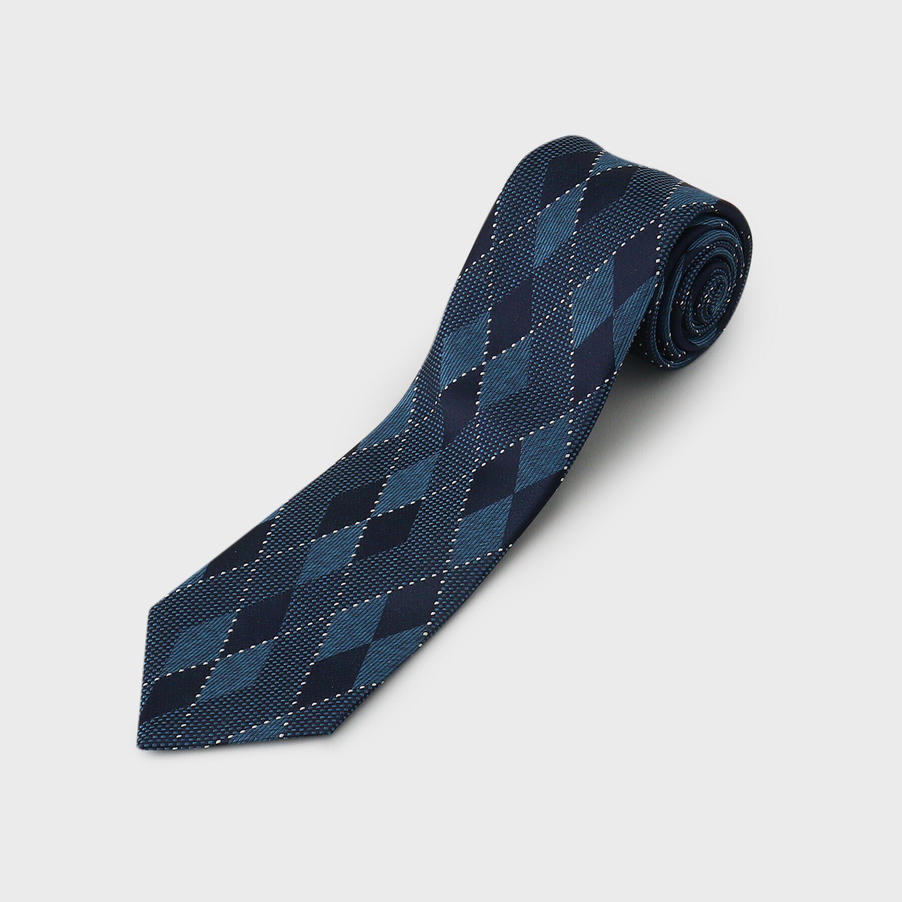 TAKEO KIKUCHI「【ベストセラー/ Made in JAPAN】シャドーアーガイル シルクネクタイ」|ネクタイ・蝶ネクタイ|