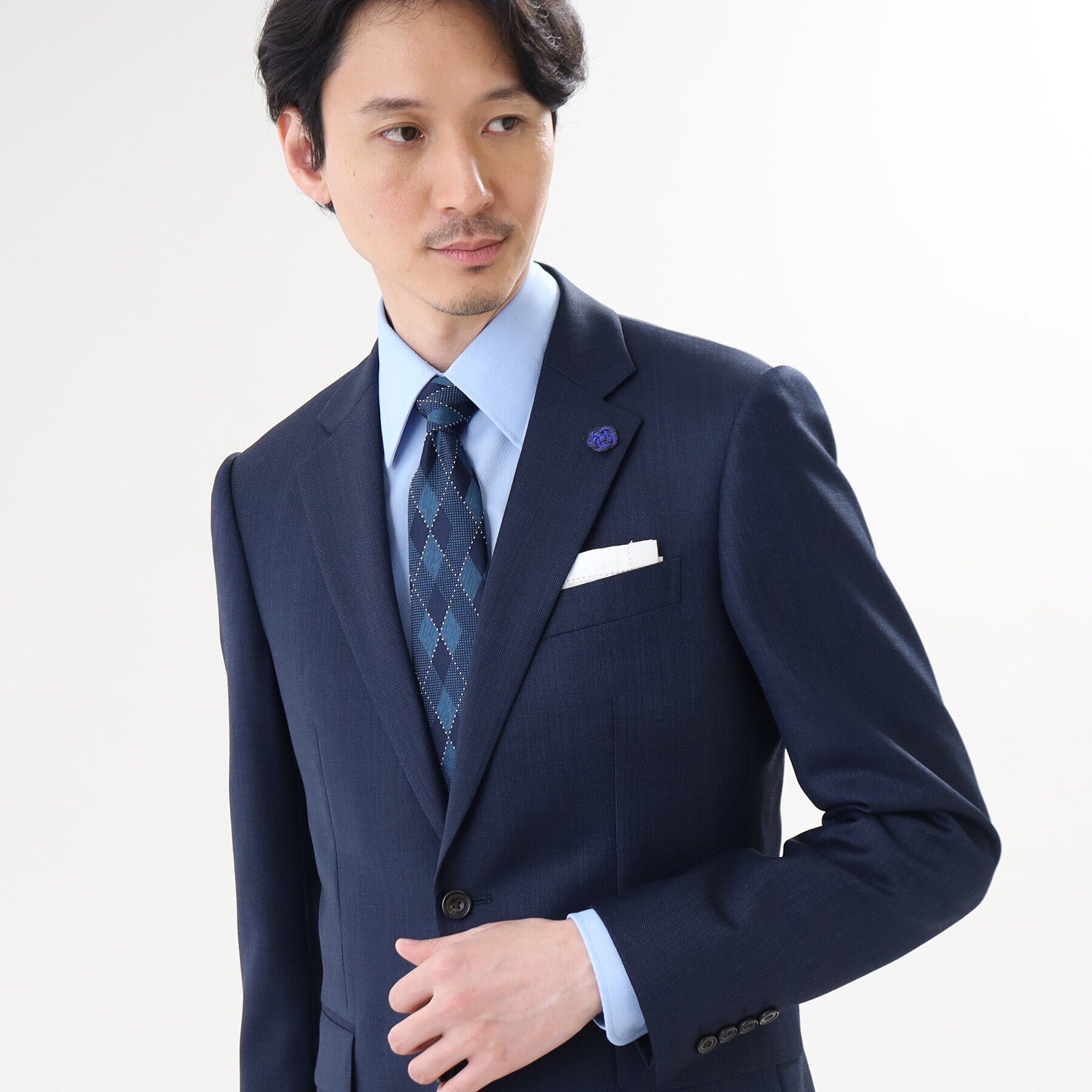 TAKEO KIKUCHI「【ベストセラー/ Made in JAPAN】シャドーアーガイル シルクネクタイ」|ネクタイ・蝶ネクタイ|