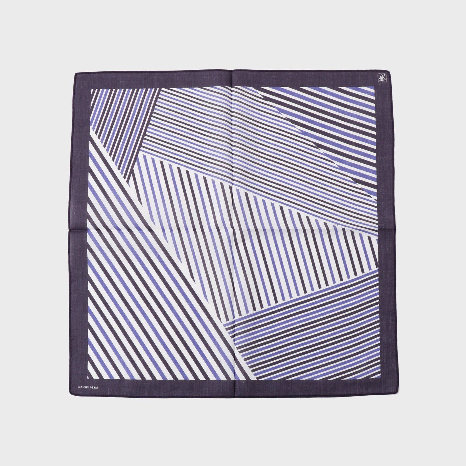 TAKEO KIKUCHI「柄切り替えプリントハンカチ」|ハンカチ|