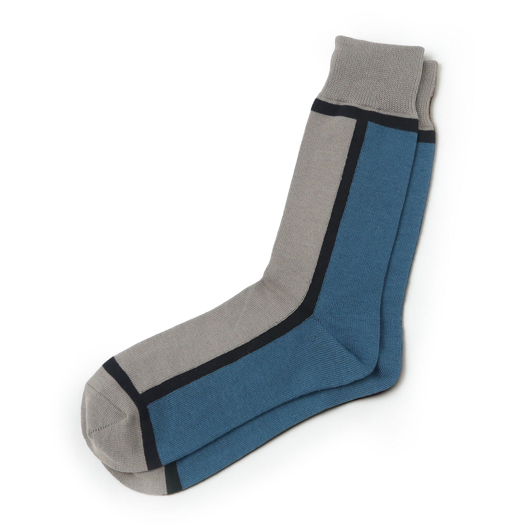 tk.TAKEO KIKUCHI「アソートラインソックス」|ソックス|サンドベージュ(55