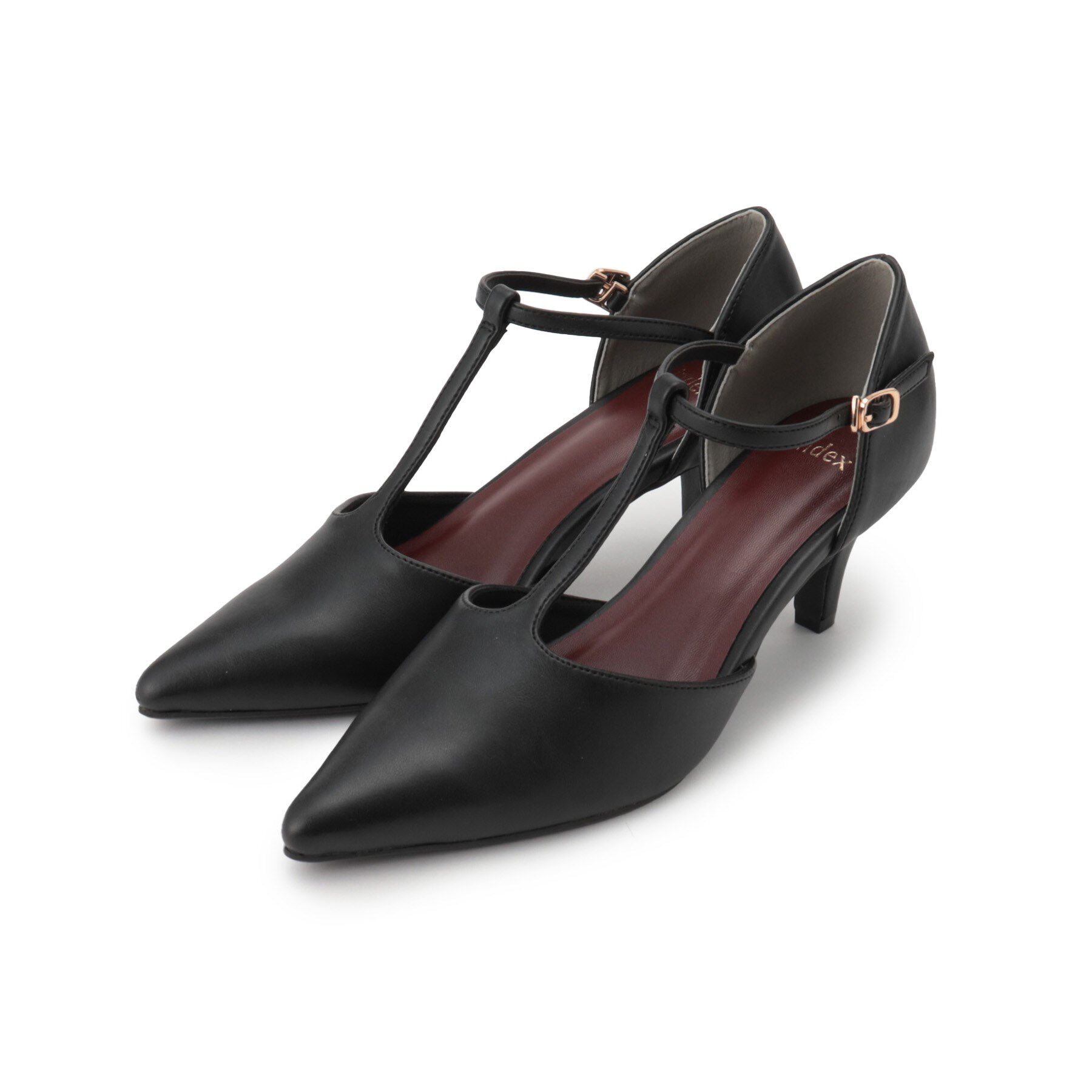 index「Tストラップパンプス」|パンプス|ブラック(019)