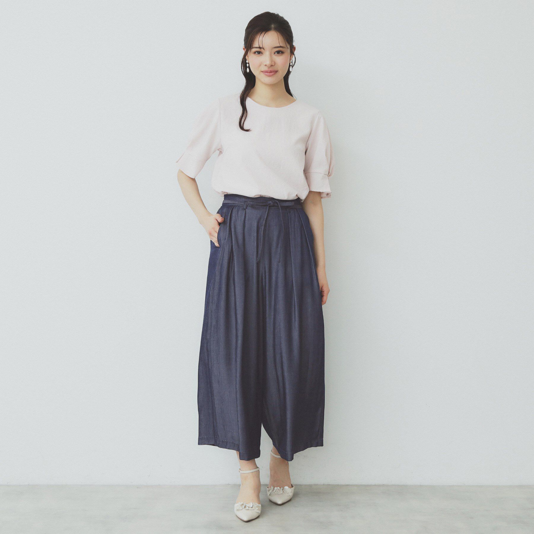 index「シャンブレータックスカーチョ【接触冷感/洗濯機洗い可】」|その他|