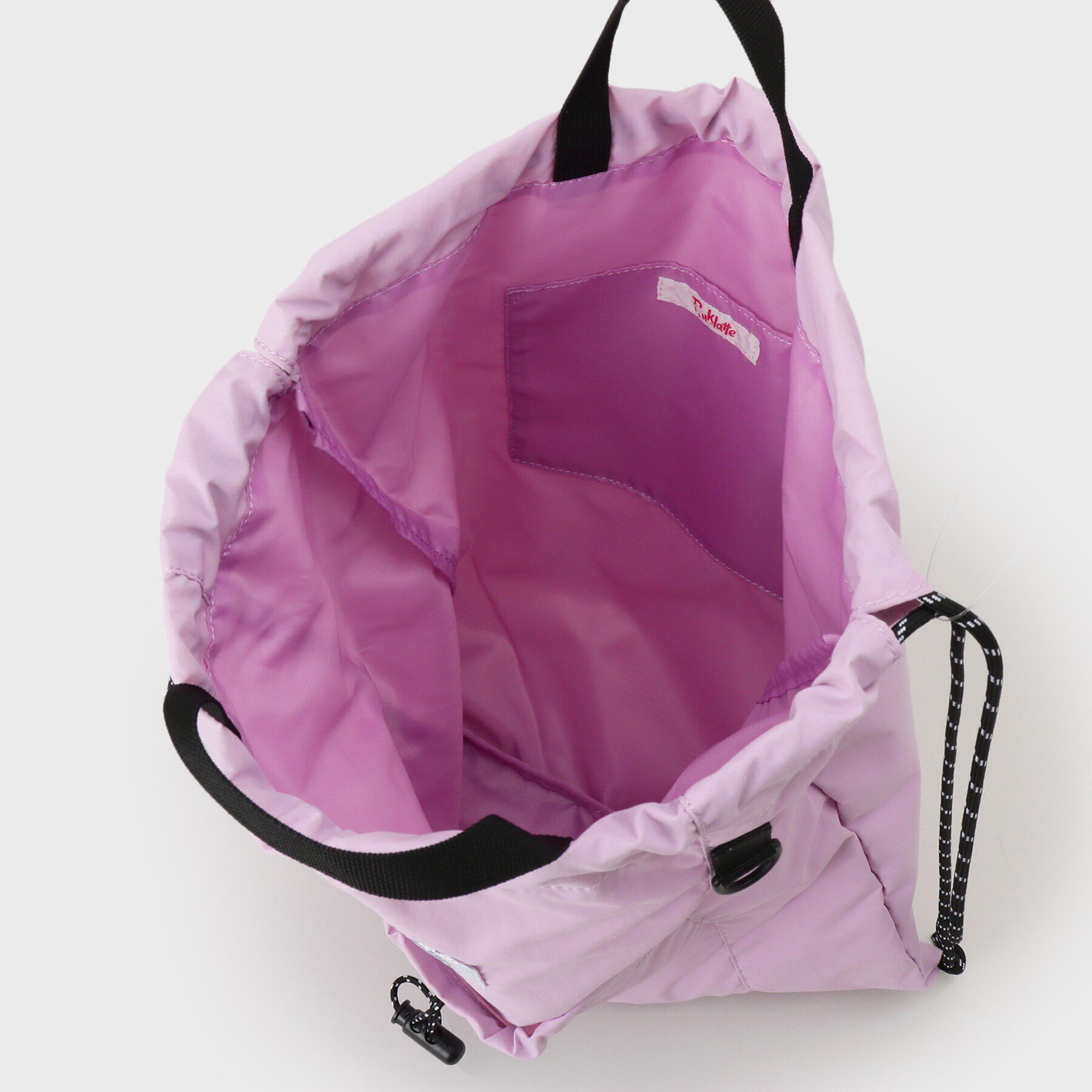 PINK-latte「ドロストナップサック」|リュック|
