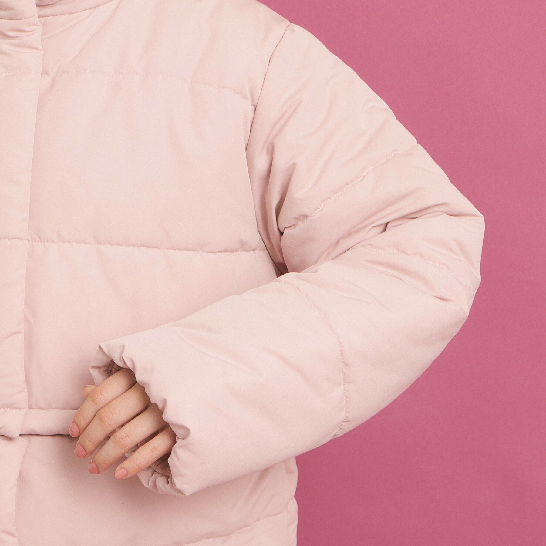 PINK-latte「【2WAY】 中綿マルチショートコート」|その他|