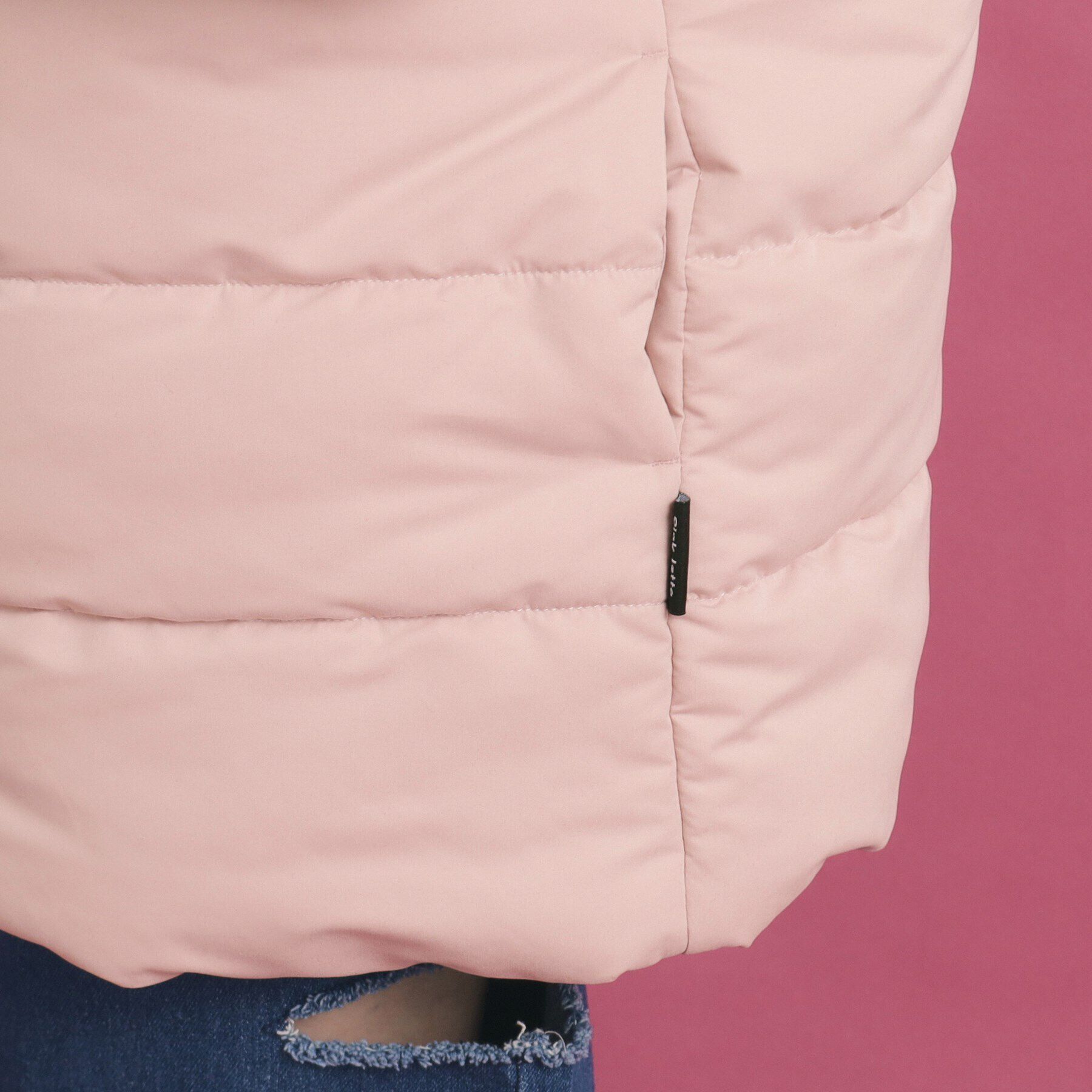 PINK-latte「【2WAY】 中綿マルチショートコート」|その他|